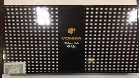 COHIBA CLUB 50 WD BOX LE2013 D