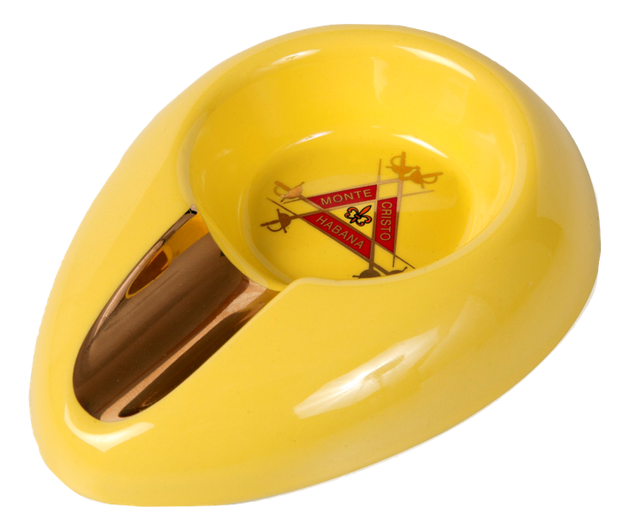 MC INDIVIDUAL ASHTRAY YELLOW