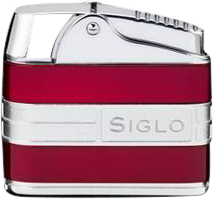 RETRO II LIGHTER METALLIC RED