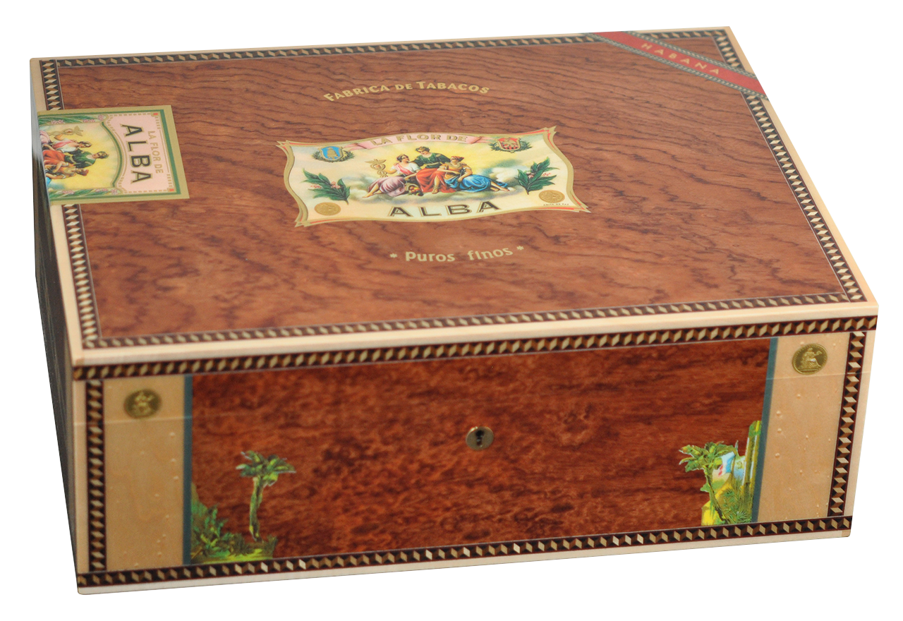 HUMIDOR ALBA BUBINGA 200C