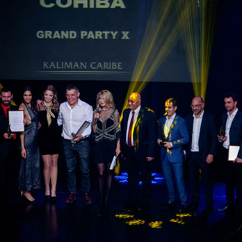 COHIBA CELEBRATED 50 YEARS OF EXCELLENCE AND PRESTIGE