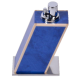 LIGHTER BLUE MADRONA WHITE BOR
